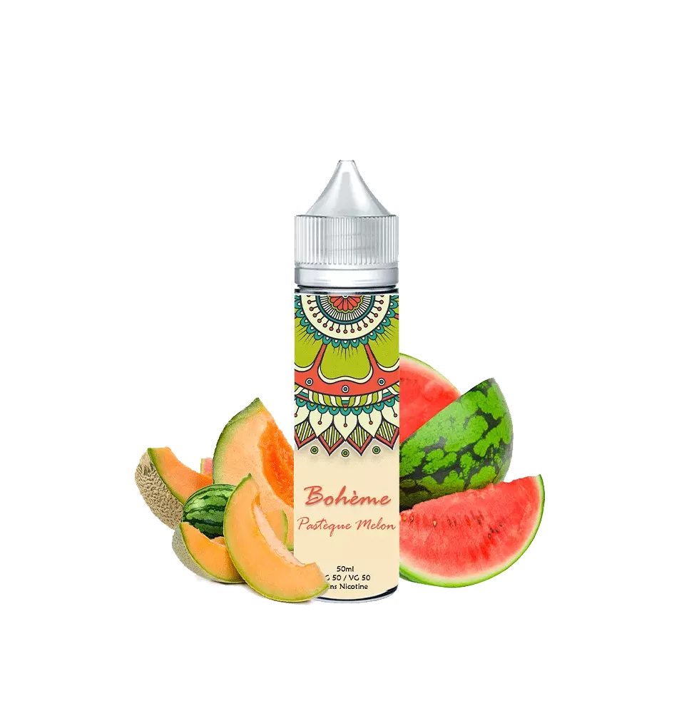 E-liquide Pastèque Melon 50ml - Bohème