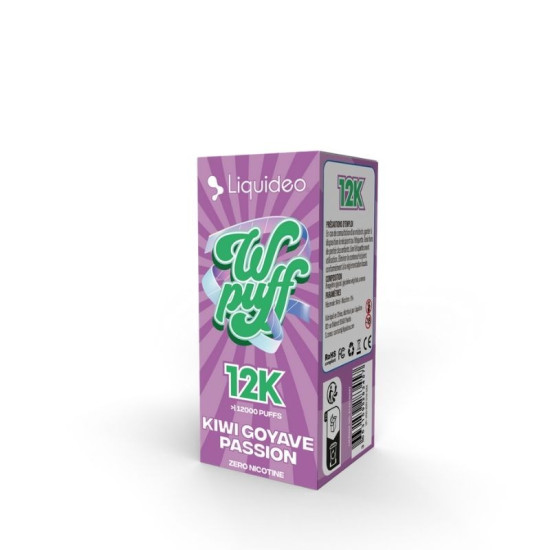 Kiwi Goyave Passion Wpuff 12K - Liquideo