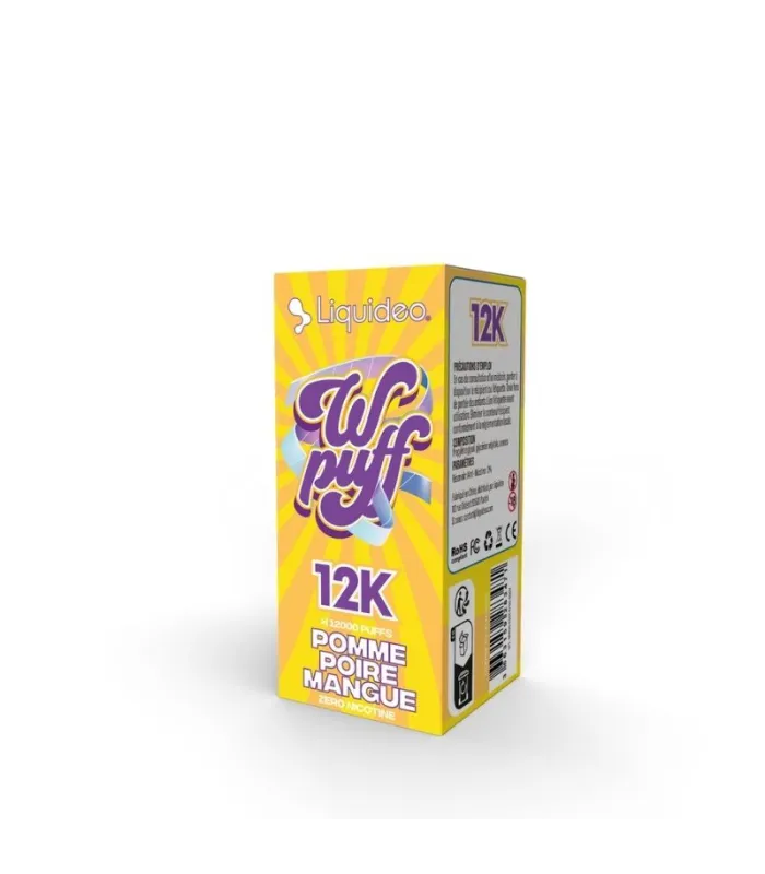 Pomme Poire Mangue Wpuff 12K - Liquideo