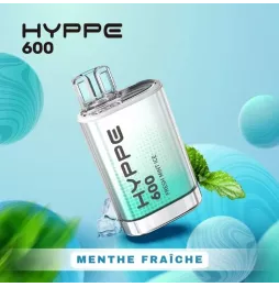Puff Jetable Saveur Menthe Fraîche - Hyppe 600