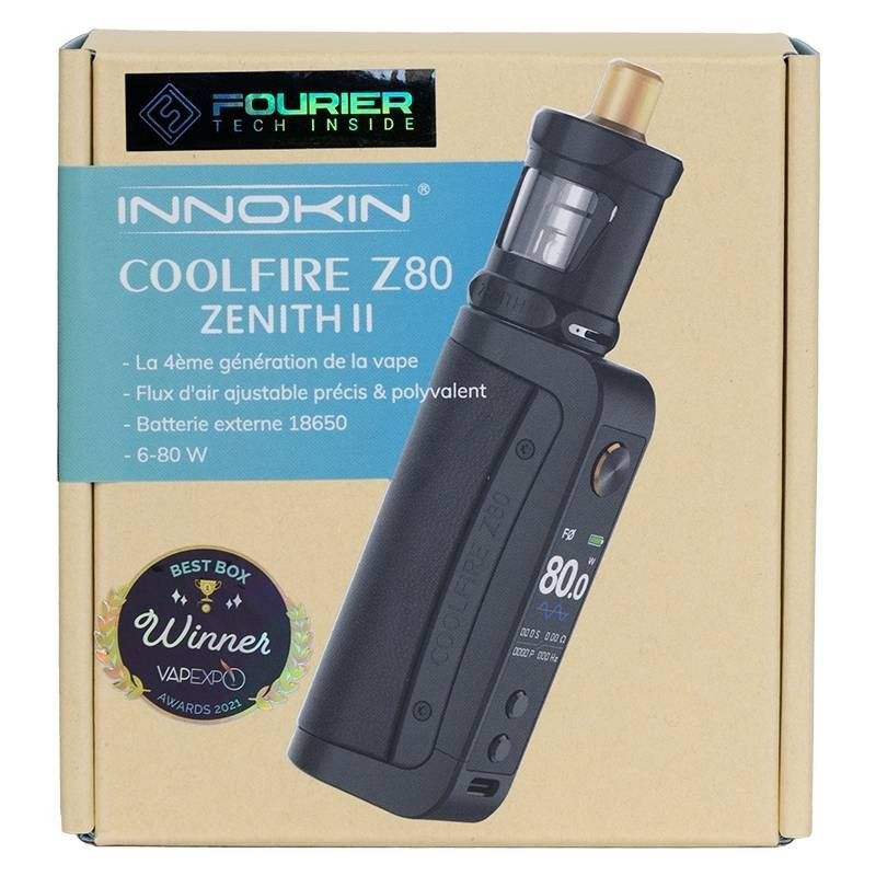 Kit Coolfire Z80 Innokin - 80W, Zenith II, Z-Coil, design luxe