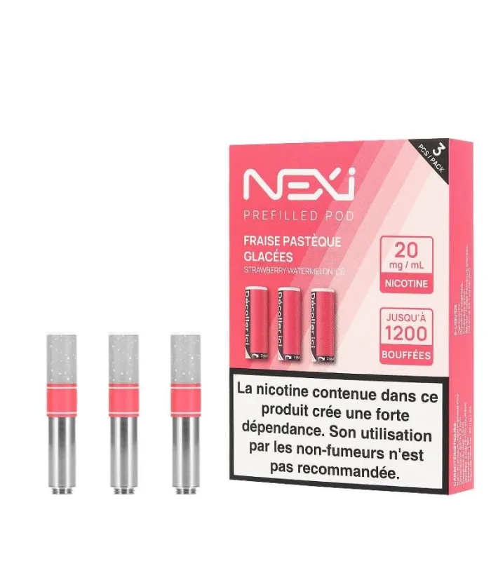 Fraise Pastèque glacées - Nexi One
