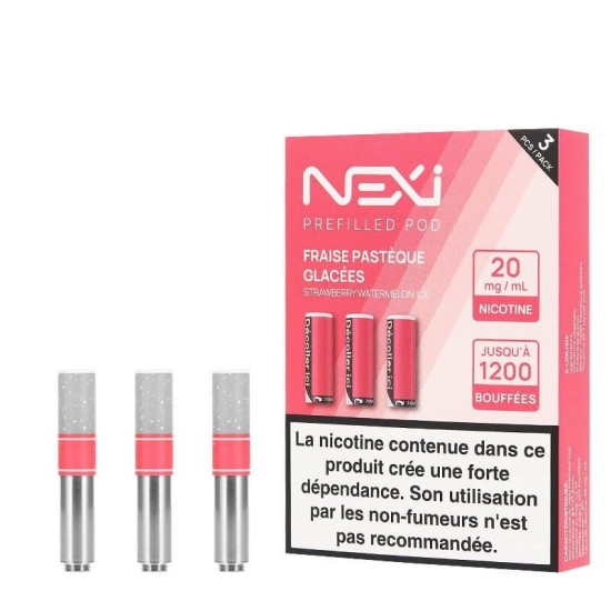 Fraise Pastèque glacées - Nexi One