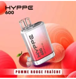 Puff Jetable Saveur Pomme Rouge Fraîche - Hyppe 600