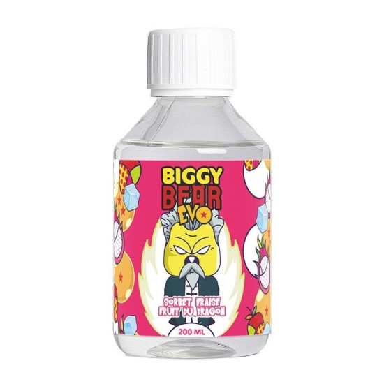 Sorbet Fraise Fruit du dragon - Biggy Bear EVO