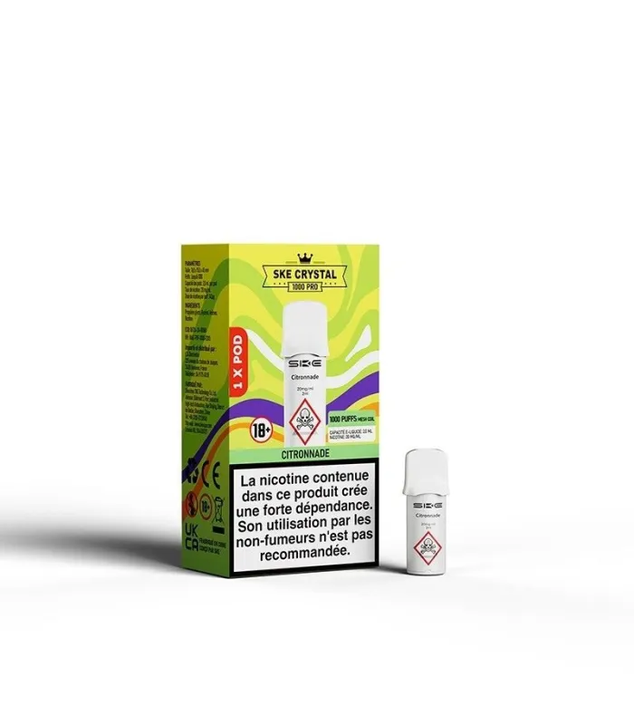 Cartouche Citronnade - SKE Crystal Pro 1000