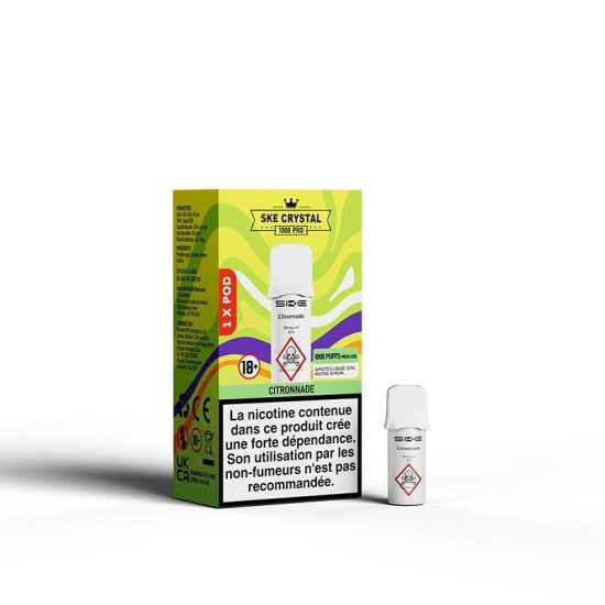 Cartouche Citronnade - SKE Crystal Pro 1000