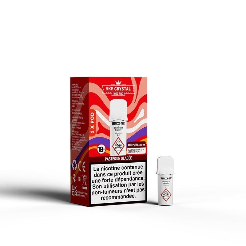 Cartouche Pastèque Glacée - SKE Crystal Pro 1000