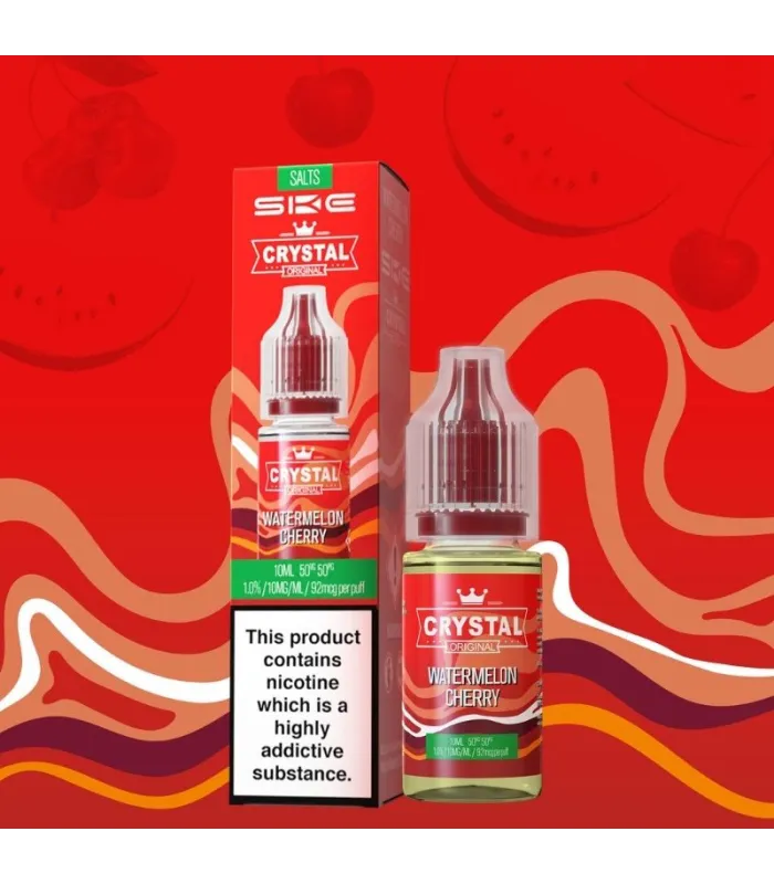 Watermelon Cherry 10ml SKE Crystal Original - Sels nicotine