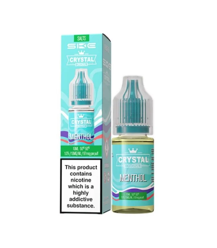 E-liquide Menthol 10ml SKE crystal original - sels de nicotine