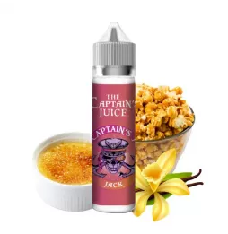 E-liquide Jack: Vanille, Crème Brûlée, Popcorn - The Captain's Juice