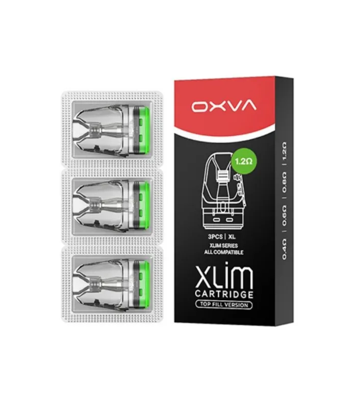 Cartouches XLIM Top Fill OXVA compatibles XLIM