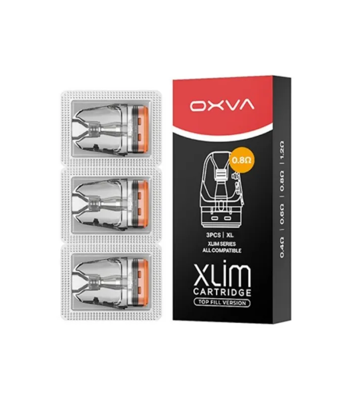 Cartouches XLIM Top Fill OXVA compatibles XLIM