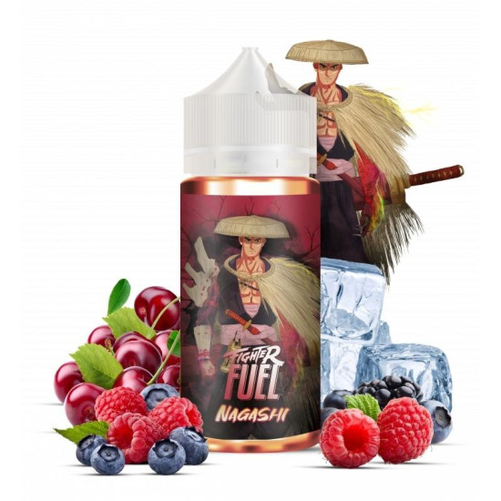 Nagashi 100ml Fighter Fuel – Cerise Hanami & fruits rouges