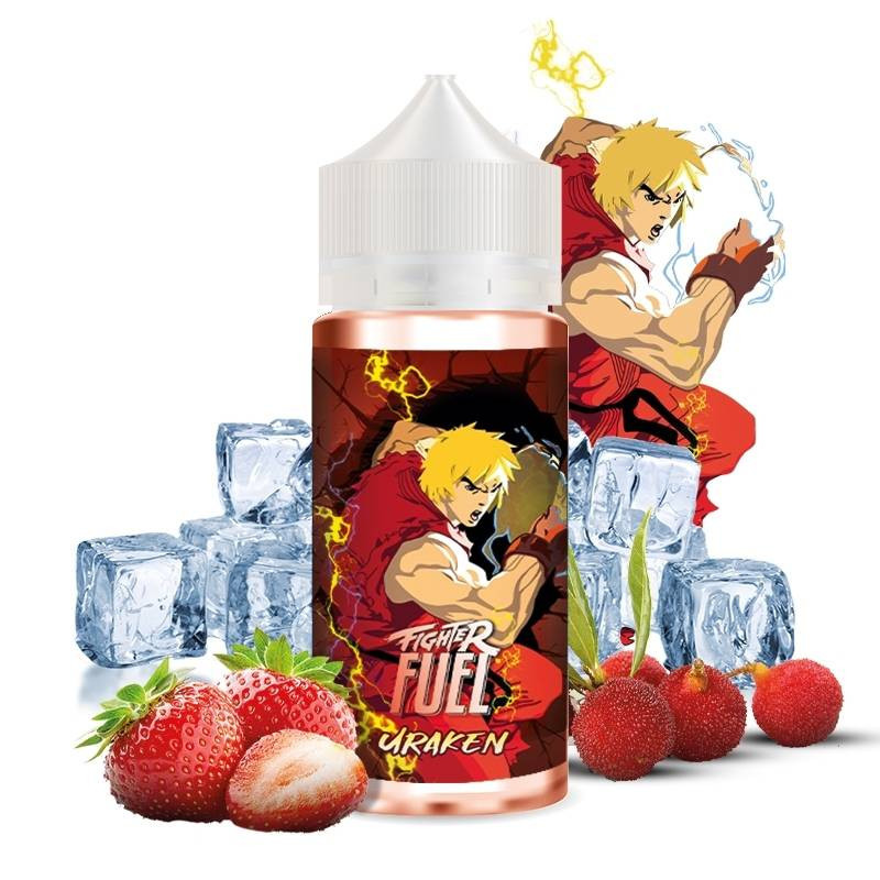 Uraken 100ml Fighter Fuel – Fraises & arbouses fraîches