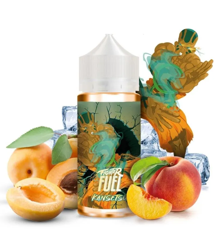 Kansetsu 100ml Fighter Fuel – pêche & abricot