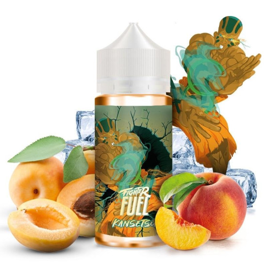 Kansetsu 100ml Fighter Fuel – Pêche glacée & abricot punch