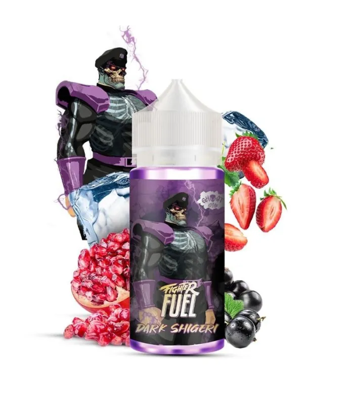 Dark Shigeri 100ml Fighter Fuel – Fraise, grenade & cassis