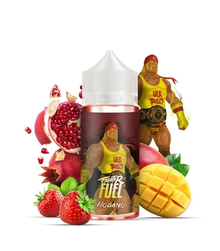 Hogano 100ml Fighter Fuel – Fraise, mangue & grenade
