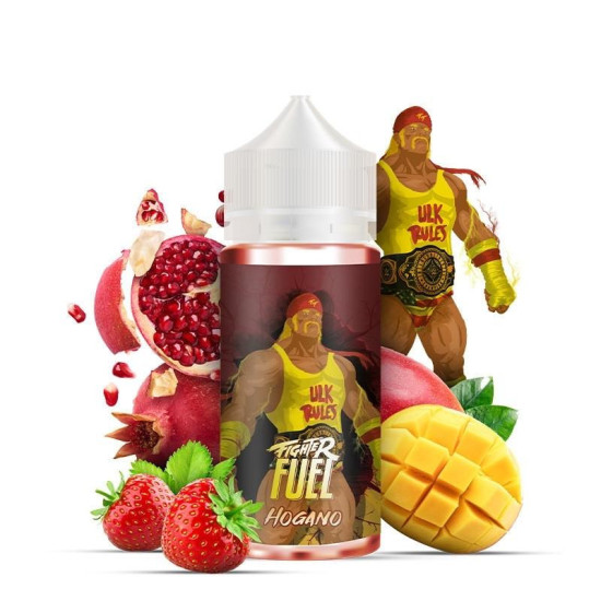 Hogano 100ml Fighter Fuel – Fraise, mangue & grenade
