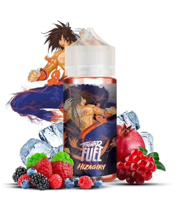 Hizagiri 100ml Fighter Fuel – Fruits rouges, grenade & fraise acidulée
