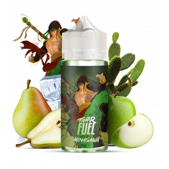 Minasawa 100ml Fighter Fuel – Pomme, poire & cactus