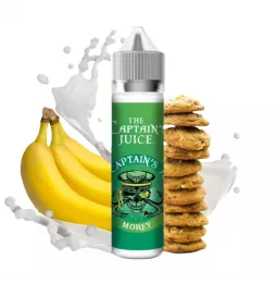 E-liquide Morey: Crème de Banane Biscuité- The Captain's Juice