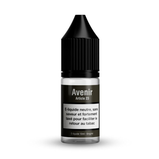 Avenir E-liquide 10ml – Saveur Classique | Article 23