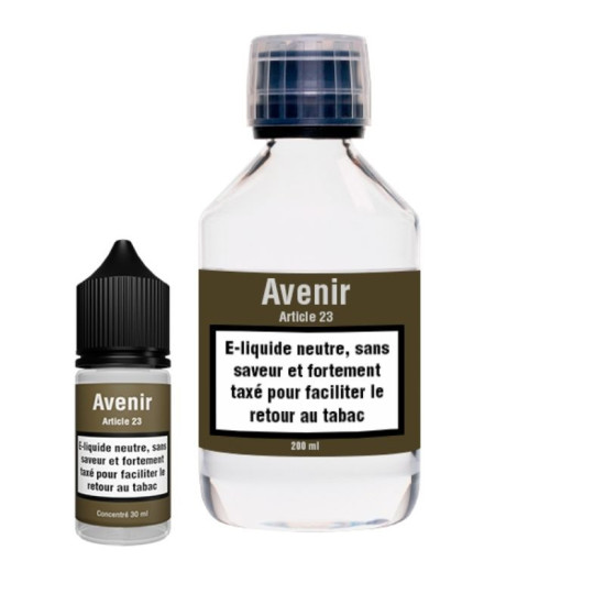 Avenir Pack DIY – Base + Arôme Classique | Impact Article 23
