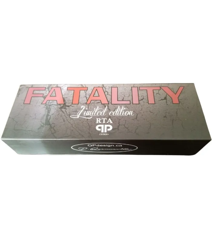 Fatality Gold Limited Edition 28mm RTA – QP Design | RTA Collector