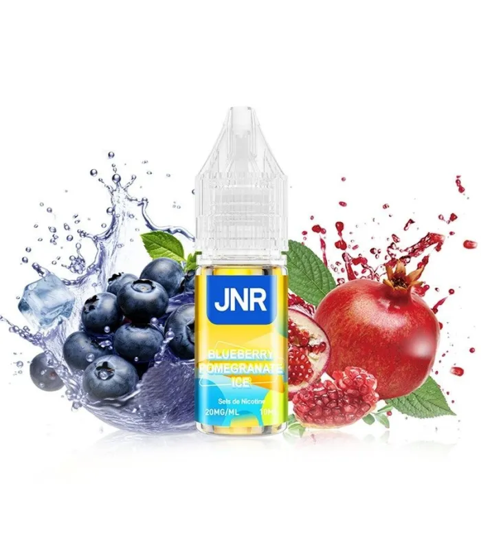 E-liquide Blueberry Pomegranate Ice JNR 10ml : myrtille grenade