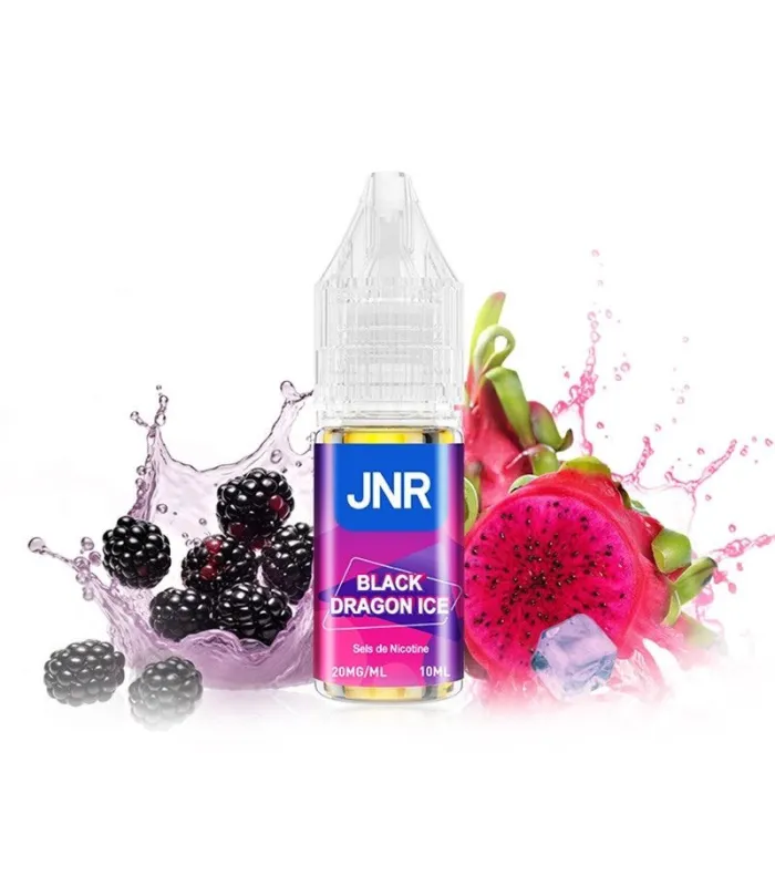 E-liquide Black Dragon Ice 10ml – JNR : fruit du dragon & mûre