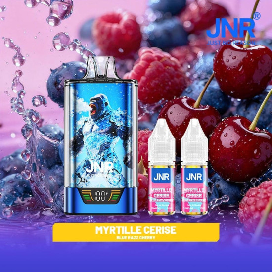 Puff JNR Gorilla X 43K Blue Razz Cherry – 43000 puffs | JNR