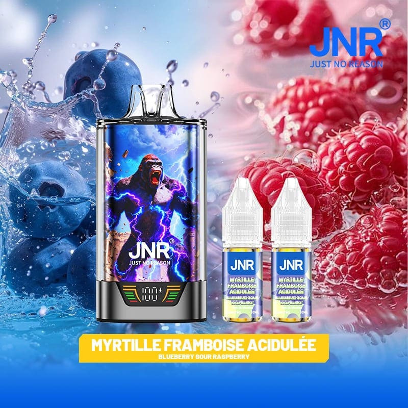Puff JNR Gorilla X 43K Blueberry Sour Raspberry | JNR