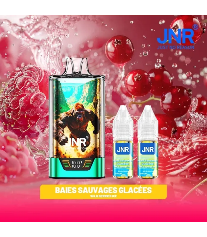 Puff JNR Gorilla X 43K Wild Berry Ice | JNR