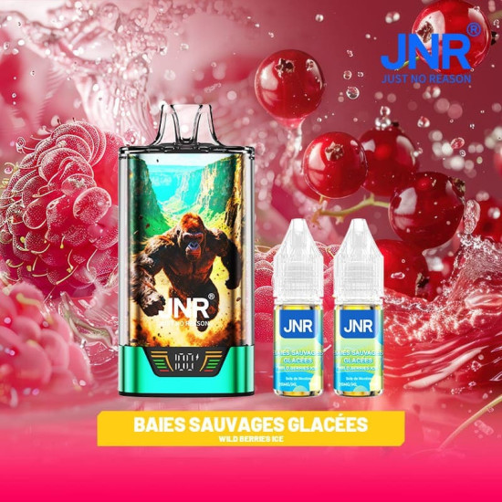Puff JNR Gorilla X 43K Wild Berry Ice | JNR
