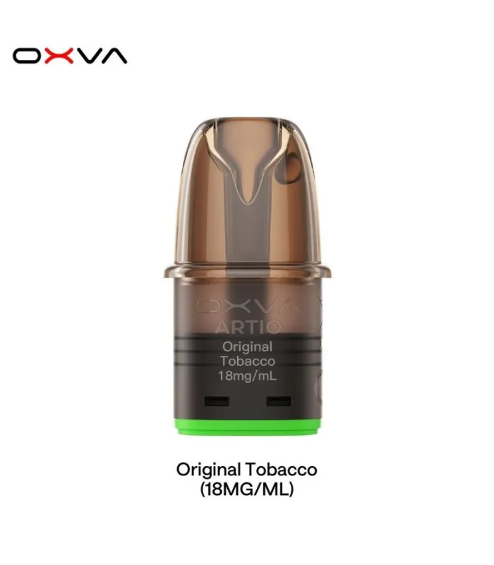 Cartouches OXVA Artio 2 Original Tobacco – 2 ml – Pack de 2