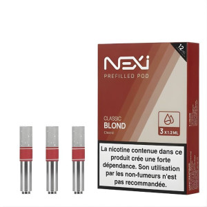 Cartouches Classic Blond pour Nexi One - Aspire | Pack 3