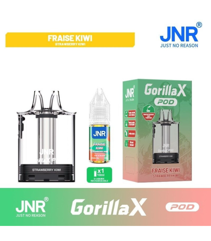 Cartouche Gorilla X + 1 liquide - JNR