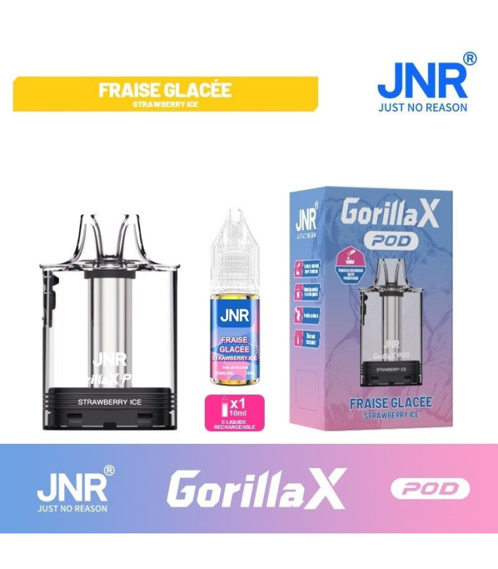 Cartouche Gorilla X + 1 liquide - JNR