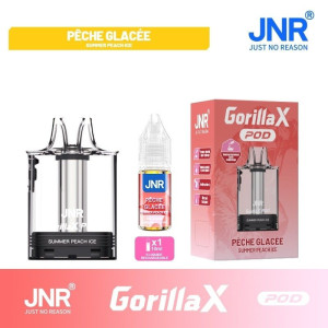 Cartouche Gorilla X + E-liquide 10 ml – JNR | 10 saveurs disponibles