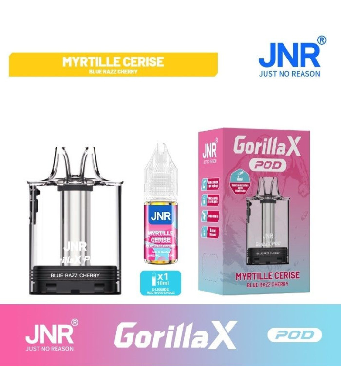 Cartouche Gorilla X + 1 liquide - JNR