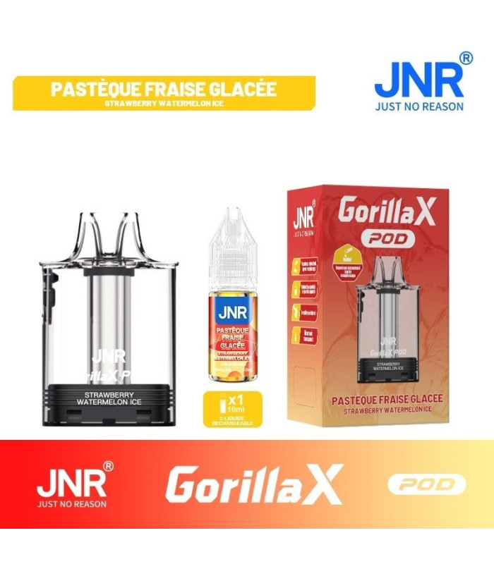 Cartouche Gorilla X + 1 liquide - JNR
