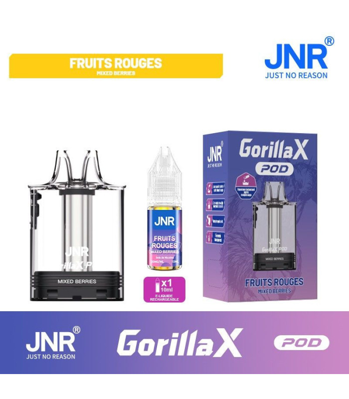 Cartouche Gorilla X + 1 liquide - JNR