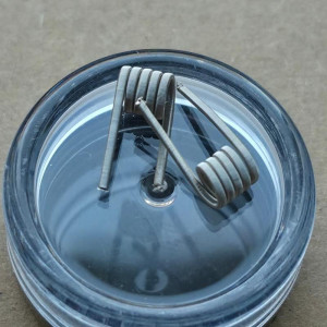 Coil Fused Clapton Ni80 0.38Ω (paire) - Artisanal
