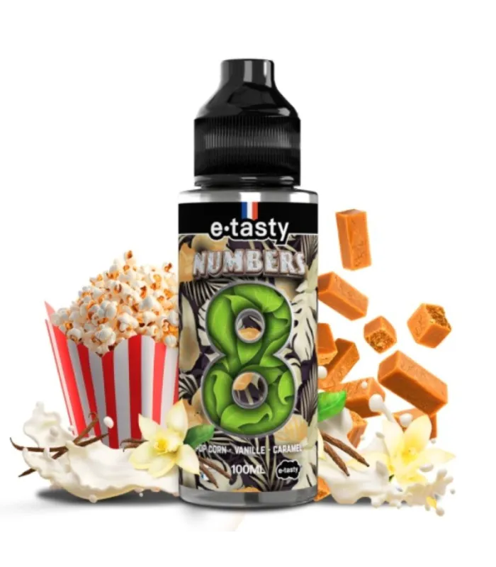 E-liquide Numbers 08 100ml - E.Tasty