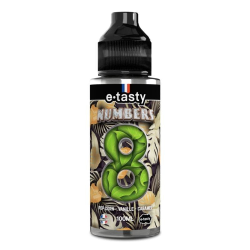 E-liquide Numbers 08 100ml - E.Tasty