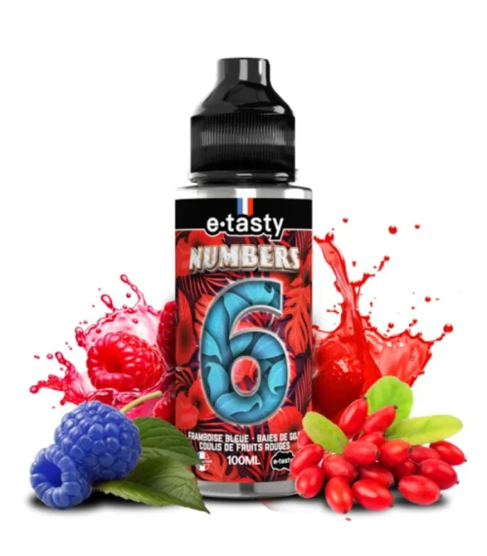 E-liquide Numbers 06 100ml - E.Tasty