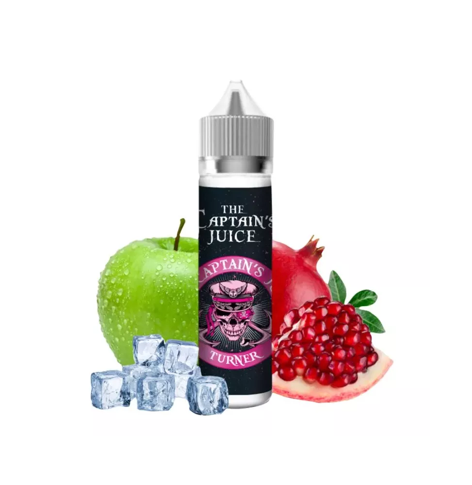 E-liquide Turner: Grenadine & Pomme Verte - The Captain's Juice