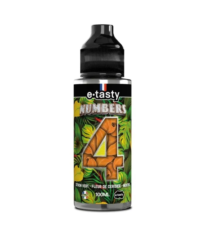 E-liquide Numbers 04 100ml - E.Tasty
